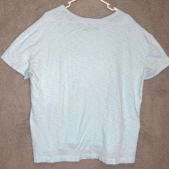 Life is good womens graphic tshirt XL blue lightweight beach outdoor colorful - Picture 8 of 9